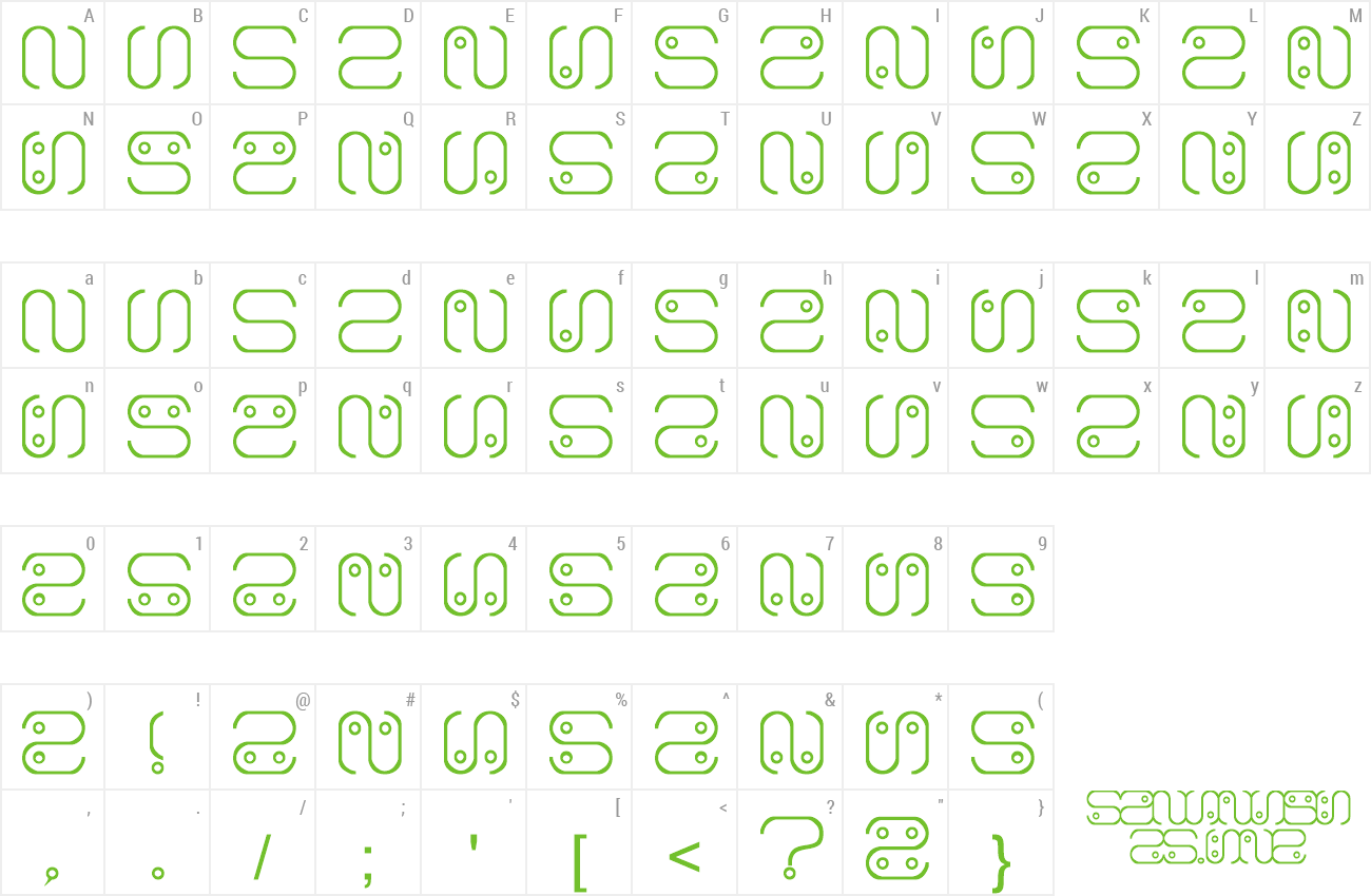 Download Free Font  Alien  Language 